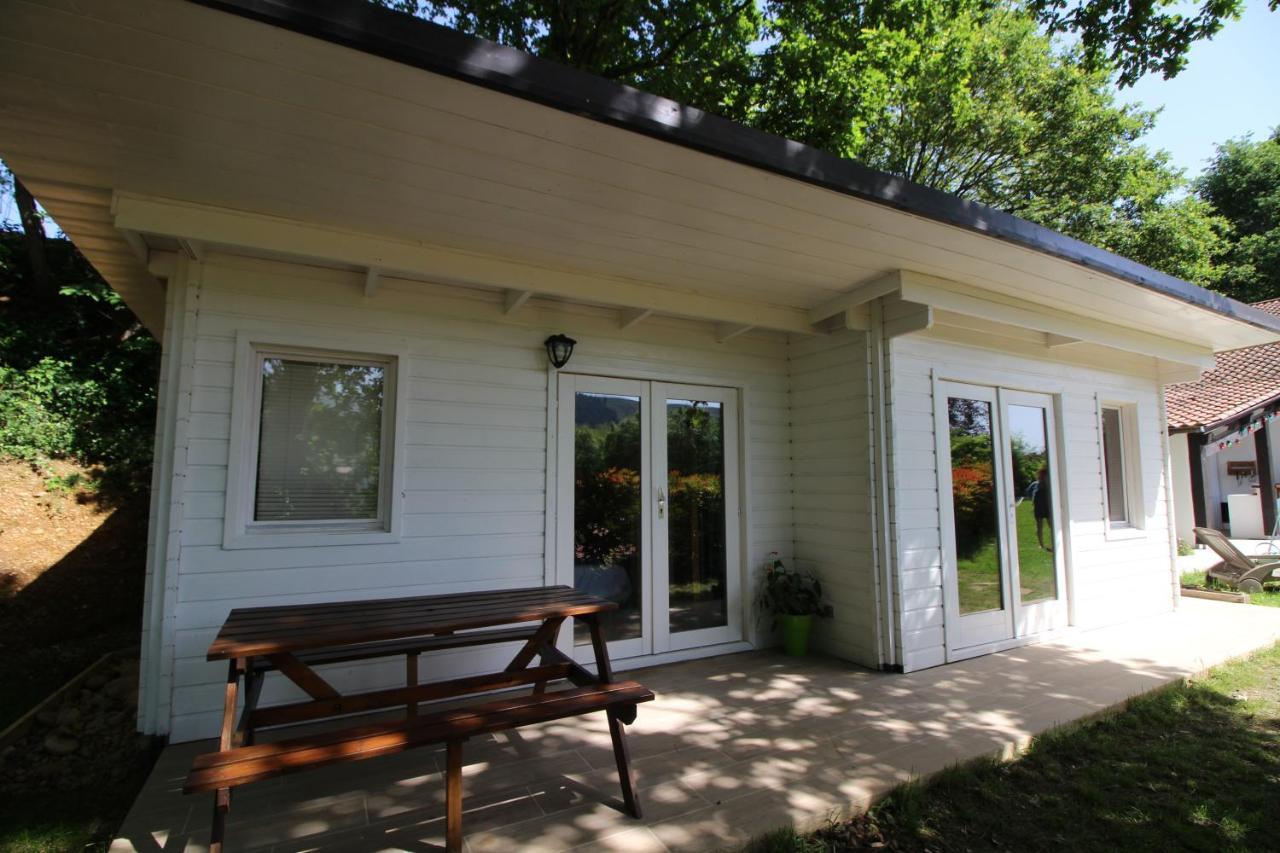 Etxe goxoan chambres d'hôtes avec cuisine été équipée commune et jaccuzi Itxassou Exterior foto
